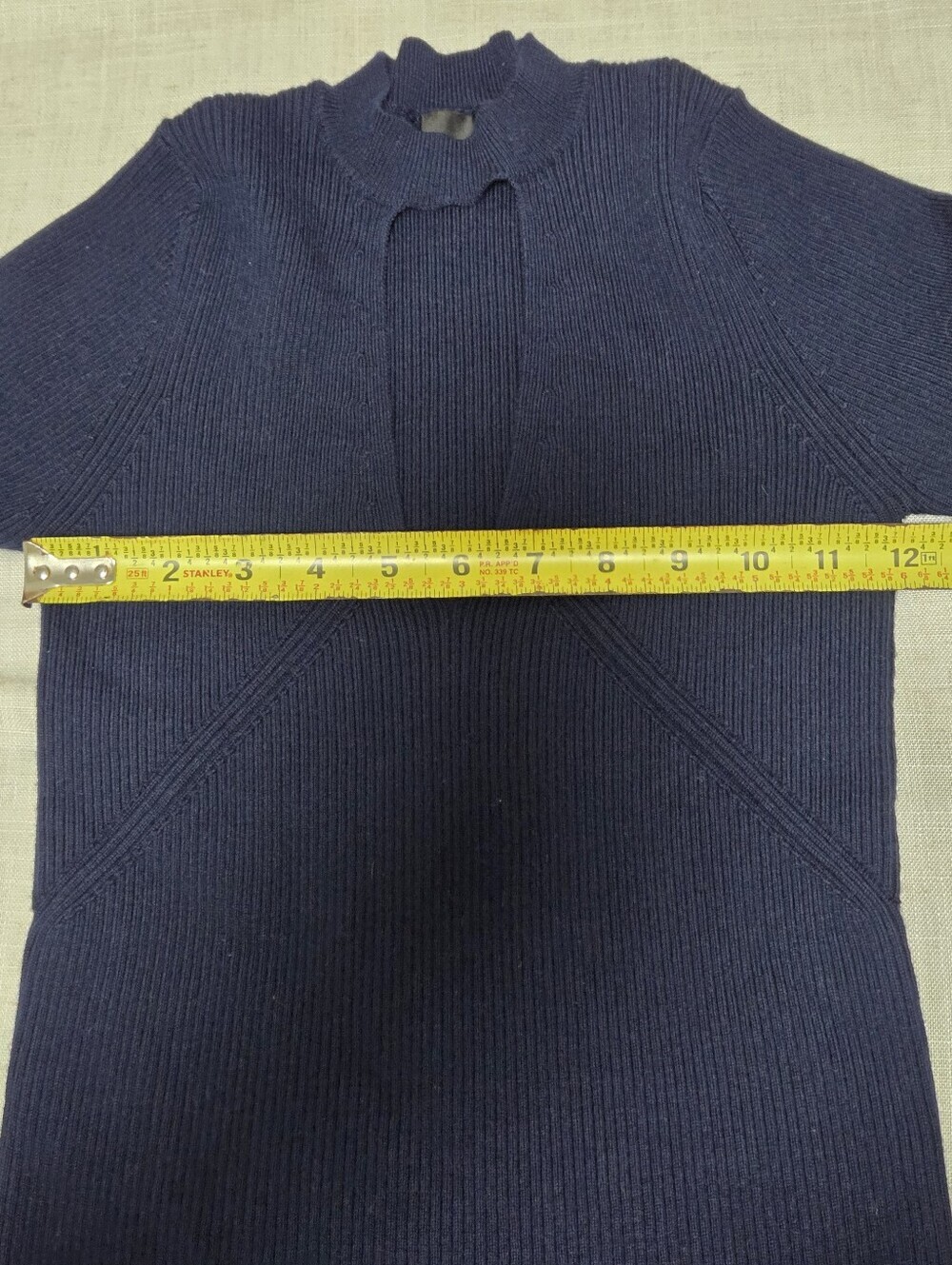 PINKO Ribbed Stretch Wool Jumper - Picture 6 of 8